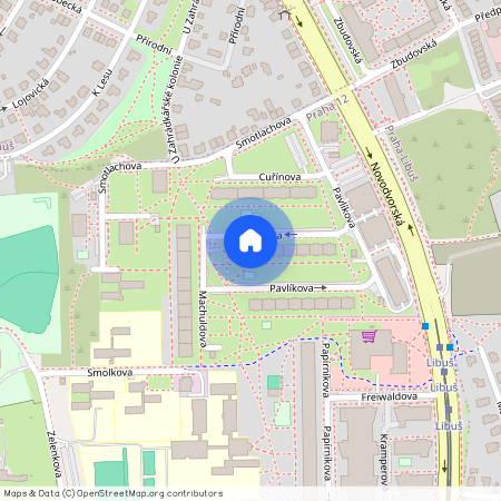 Machuldova, Praha 4 - Kamýk