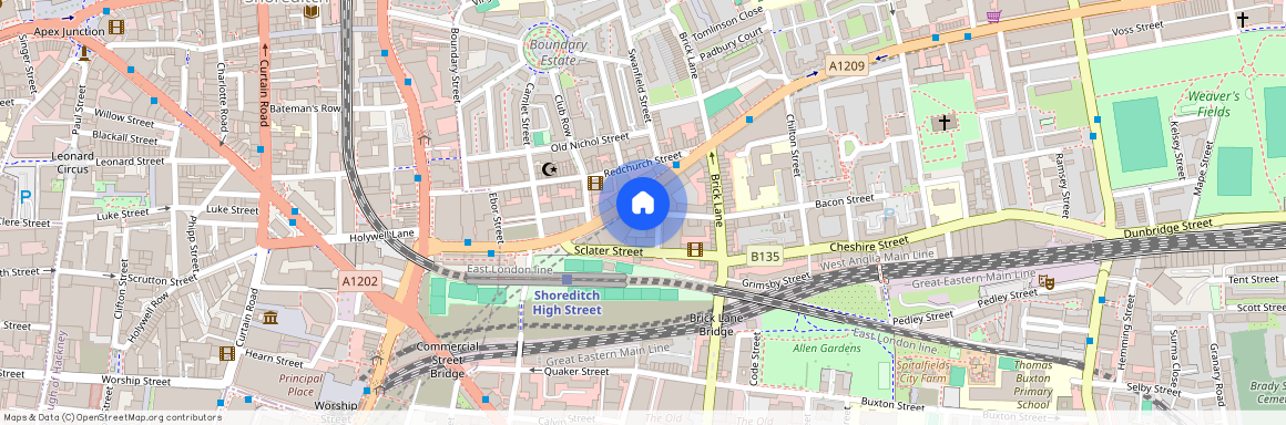 Courtyard Apartments, Avantgarde Place, E1