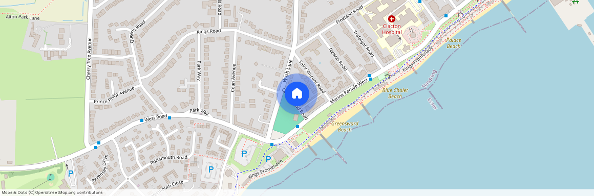 Collingwood Green, Collingwood Road, Clacton-on-Sea