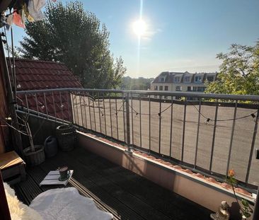 Gemütliche, möblierte 2-Zimmer-Dachgeschosswohnung mit Balkon - Foto 1