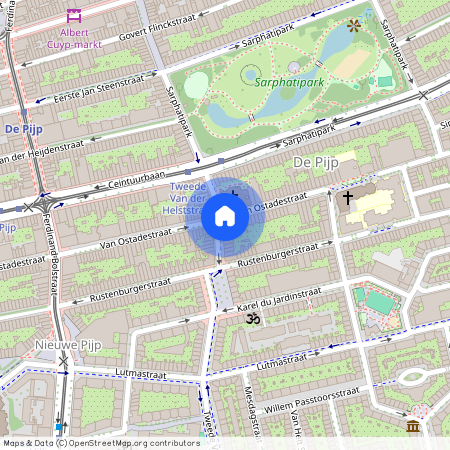 Tweede Van der Helststraat 3-2, Van der Helstpleinbuurt, 1073AE, Amsterdam