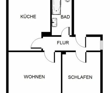 Reinkommen und Wohlfühlen: interessante 2,5-Zimmer-Wohnung - Photo 6