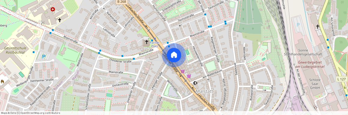 Lebacher Straße 86, 66113 Saarbrücken - Malstatt