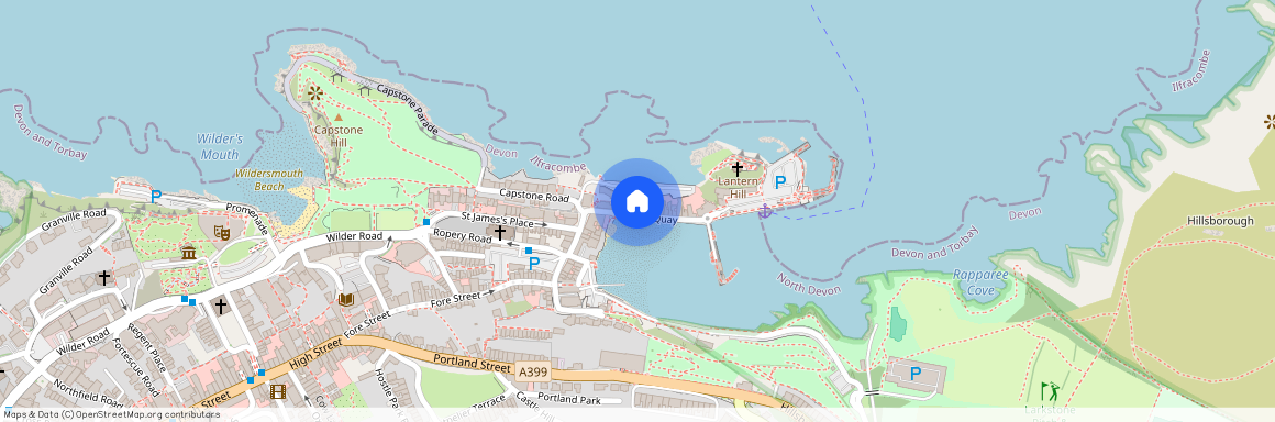 Flat 2, Glendale 3 The Quay, Ilfracombe Devon
