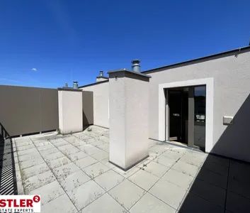 Loftartige 1- Zimmerwohnung mit Dachterrasse - Foto 2
