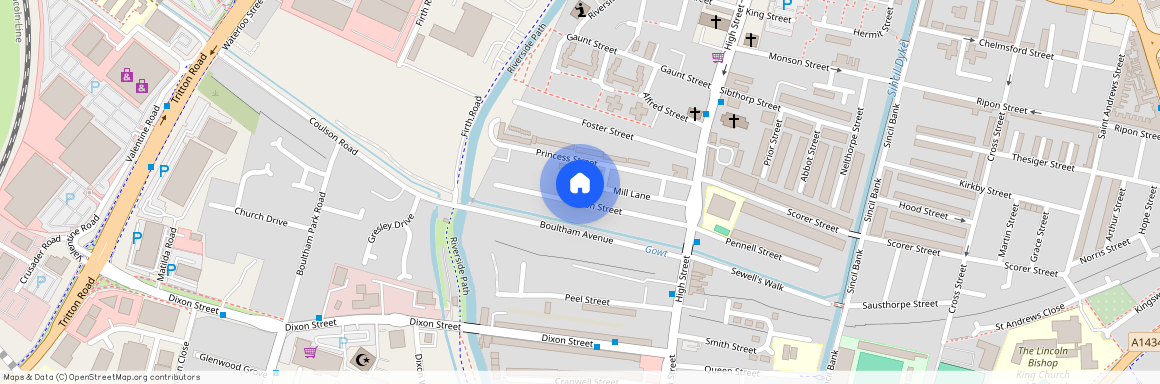 Vernon Street Lincolnshire, Lincoln LN5