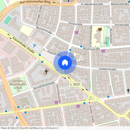 Gneisenaustr., 65195 Hessen - Wiesbaden