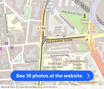 Moderne 2-Zimmer-Wohnung Nähe Kölnmesse - Photo 1