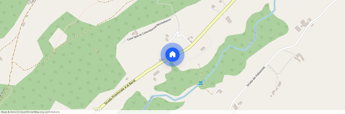 Vernasca, Strada Provinciale