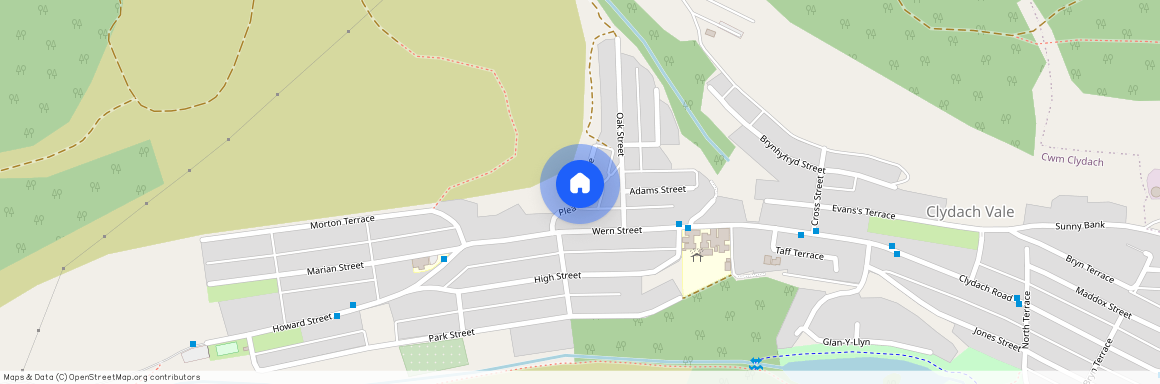 Pleasant Terrace, Clydach Vale, Tonypandy, Rhondda Cynon Taff, CF40 2DS