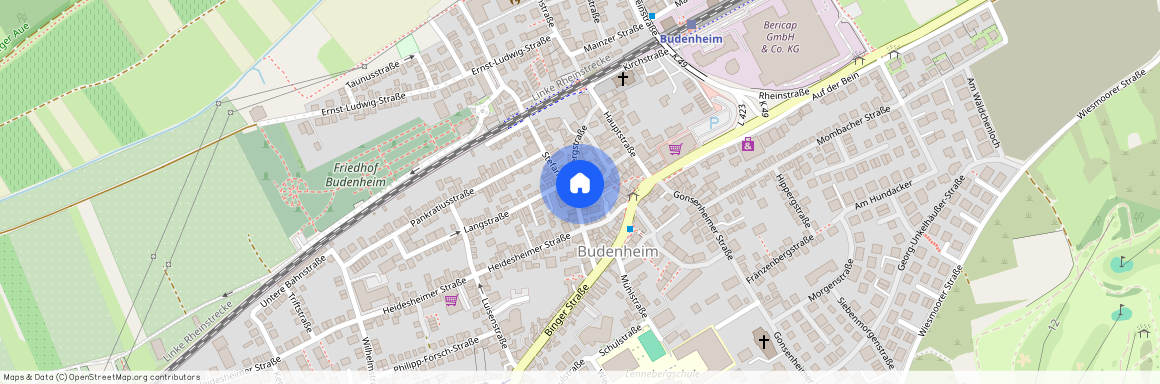 Budenbergstraße 13, 55257 Budenheim