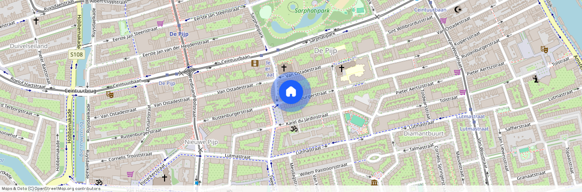 Rustenburgerstraat 296-4, Van der Helstpleinbuurt, 1073GM, Amsterdam