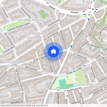 Graaf Ottoplein e.o., 6821 EE, Graaf Lodewijkstraat, Arnhem