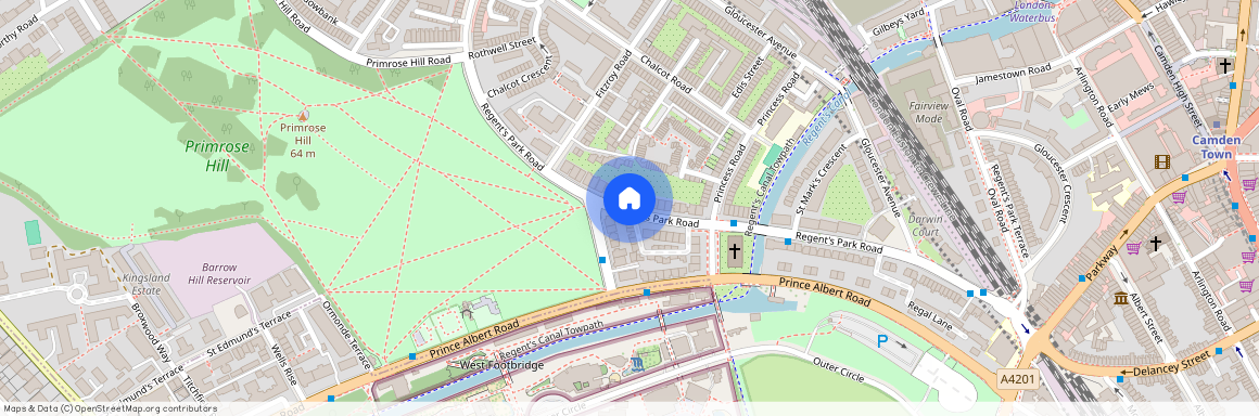 Regents Park Road, Primrose Hill, London, NW1