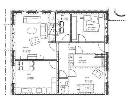 KfW 40 plus: Ebenerdige, energiesparende Bungalow-Haushälfte in ruhiger Siedlungslage von Strackholt - Foto 4