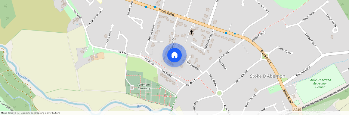 Pendenza, Cobham, KT11