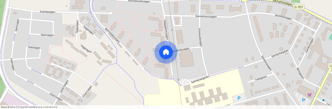 Alvesta Västra, Kronoberg, Ängagårdsvägen 6 B