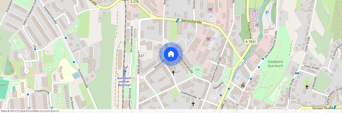 Poststraße 4-6, 08209 Auerbach