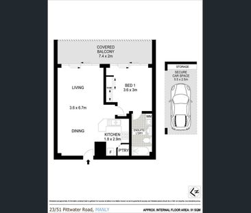 Contemporary sun filled apartment, two blocks from the beach - Photo 1