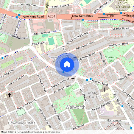 Rodney Road, Elephant And Castle, SE17