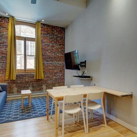 Loft entièrement meublé à louer Vieux-Québec janvier 2025 - Photo 3