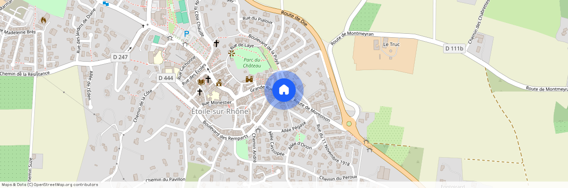 DROME (26), - AUVERGNE-RHÔNE-ALPES, ETOILE SUR RHONE (26800)