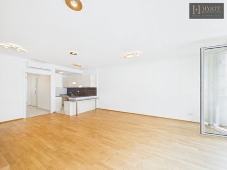 Wohnen an der Grenze zum 1. Bezirk | Moderne 3-Zimmer-Wohnung | Garage inkl. | Loggia - Foto 2