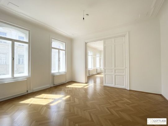 Unbefristet im Diplomatenviertel! Repräsentative 5-Zimmer-Stilaltbau-Wohnung mit zwei kleinen Balkonen beim Arenbergpark - Photo 1