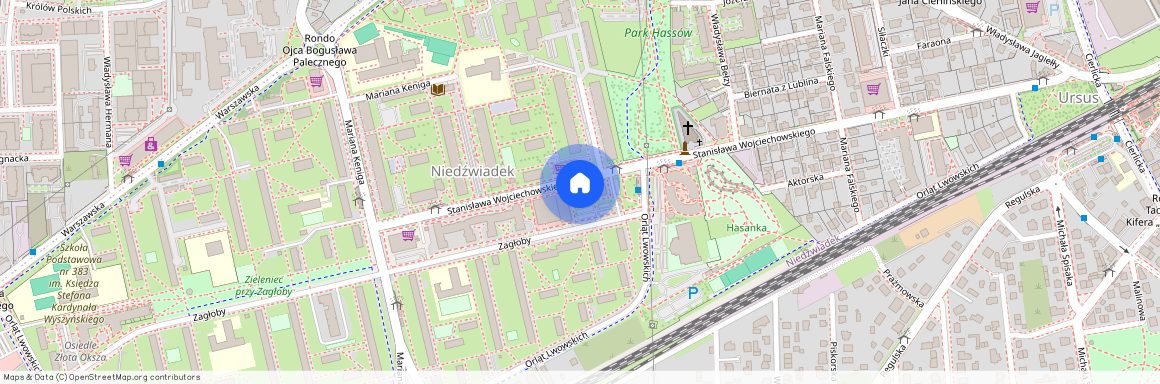 ul. Stanisława Wojciechowskiego, Niedźwiadek, Ursus, Warszawa, mazowieckie