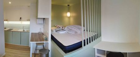 Studio Nantes (Cardo) avec jardin partagé - 26m² - Photo 4