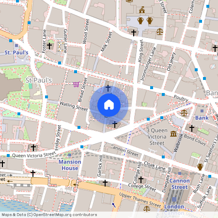 Bow Lane, London EC4M