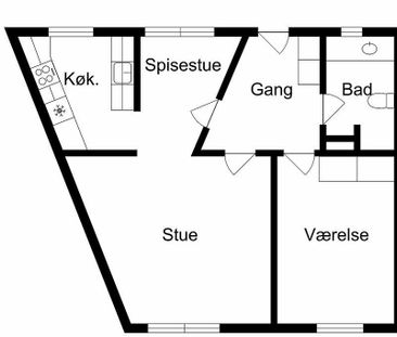 Flot moderniseret stuelejlighed i Grejsåparken - Foto 3