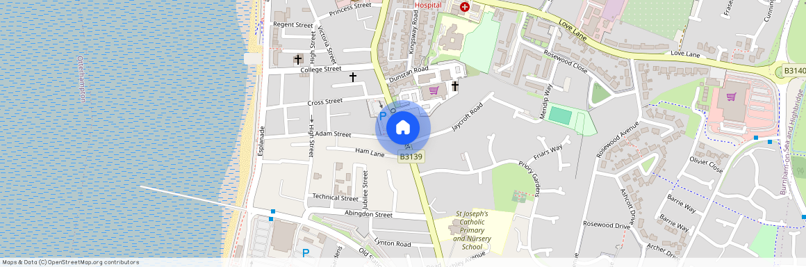 Oxford Street, Burnham-on-Sea, Somerset