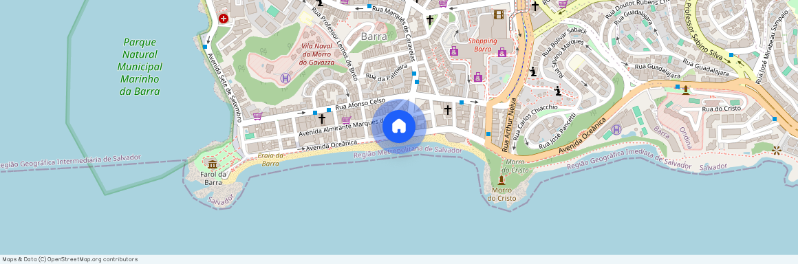 Avenida Oceânica, 551 - Prox ao Circuito do Carnaval - Ondina, Salvador, Bahia, 40140130
