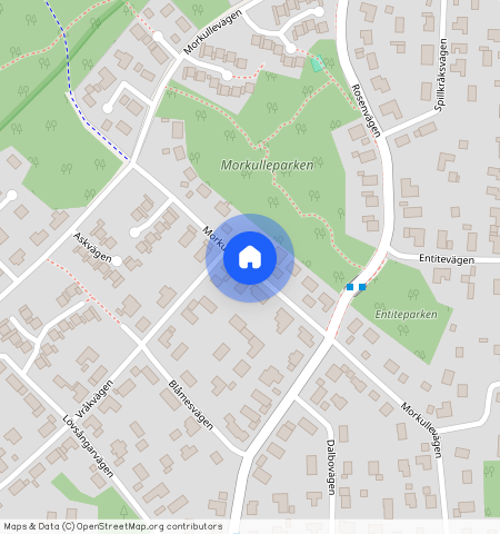 Morkullevägen, Uppsala