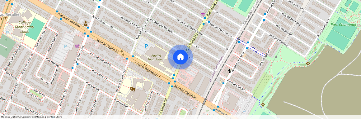 9675 Av. Papineau, Ahuntsic-Cartierville, Ahuntsic-Cartierville, Ile de Montréal, H1Z 1A1