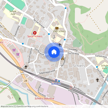 7220, Schiers, Dorfstrasse, 44