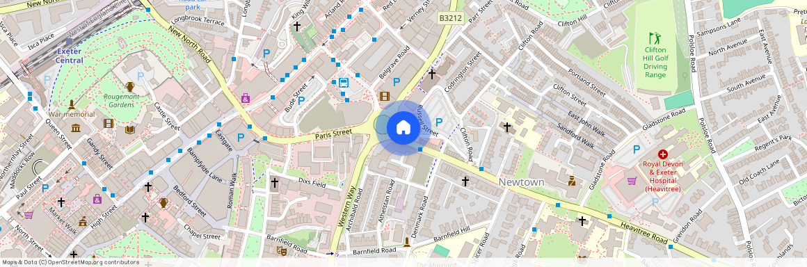 Heavitree Road, Exeter EX1