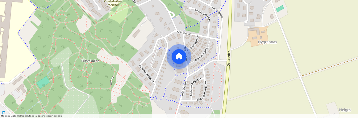 Prästkullen, Varberg, Halland, Vallinsvägen 34A