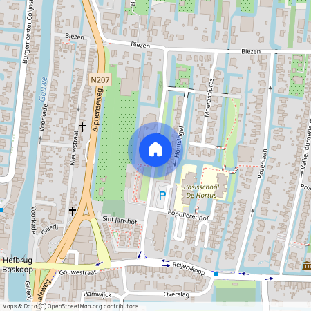 Biezen-West, 2771 DE, A.P. van Neslaan, Boskoop