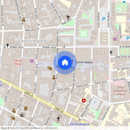 Budapest VIII. kerület, Corvin sétány