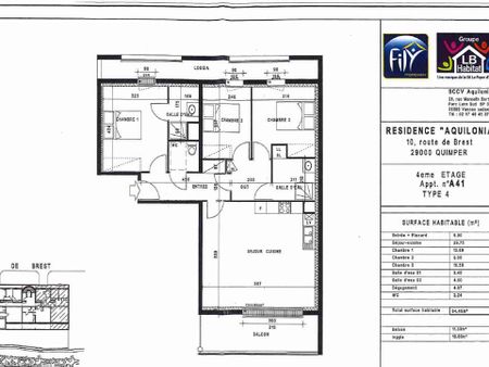 Appartement de Type 4 en étage avec Parking souterrain - Photo 2