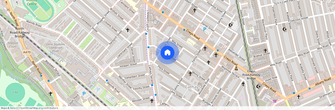 Minny Street, Cathays, Cardiff