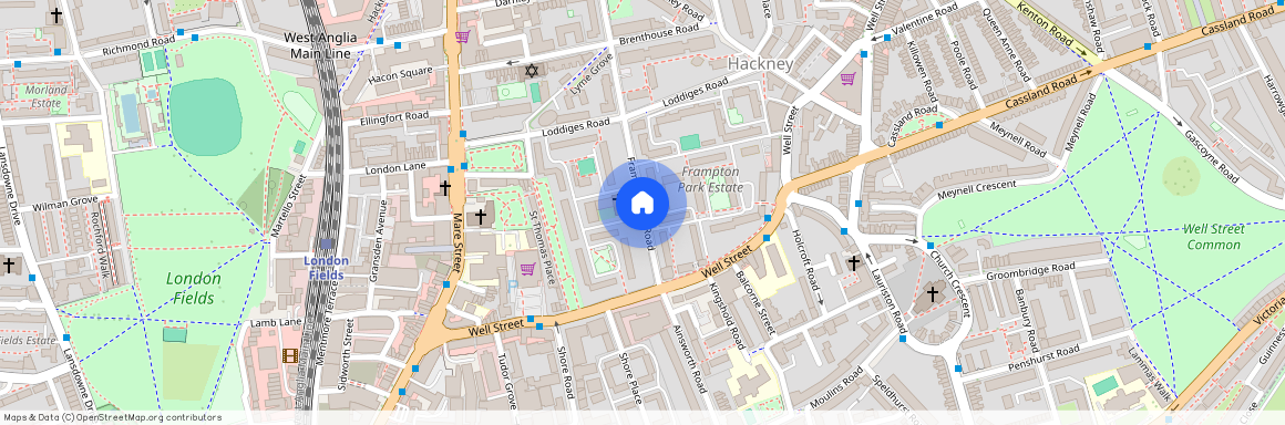 Frampton Park Road, Hackney, London, E9
