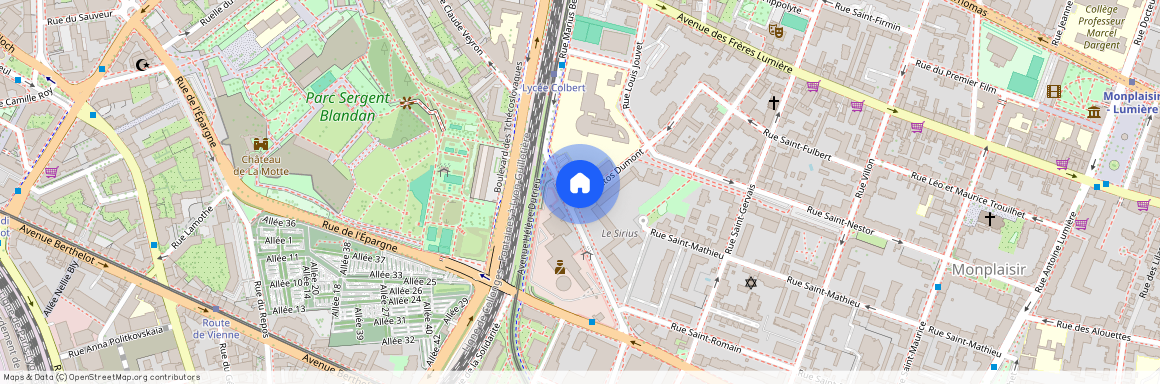 1 RUE SANTOS DUMONT, LYON 8EME ARRONDISSEMENT Colbert