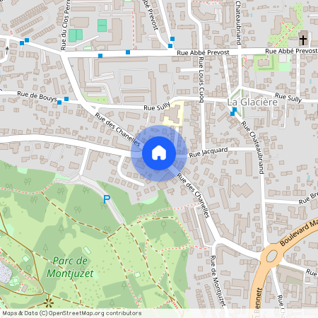 rue des chanelles, Montjuzet, Clermont-Ferrand