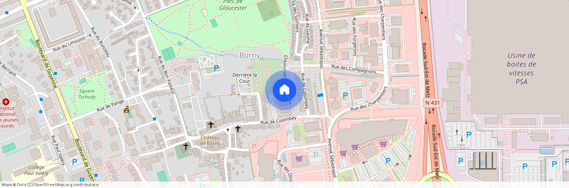 34 rue de Colombey, METZ, 57070