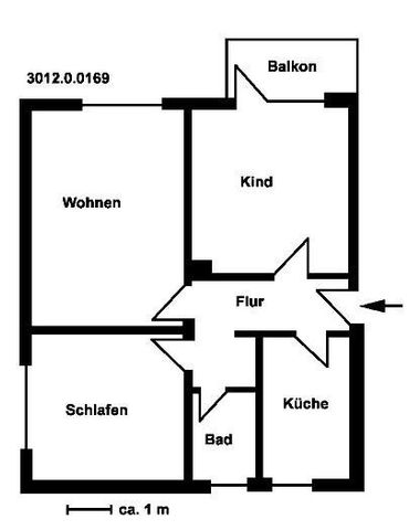 Lust auf diese schöne sanierte 3-Zimmer- Erdgeschoss- Wohnung mit Balkon? - Photo 3