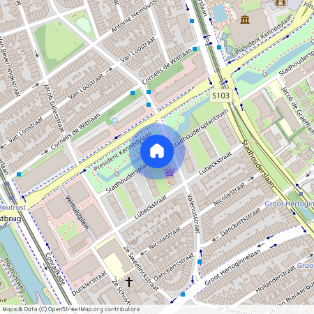 Stadhoudersplantsoen, 2517 ST, Lübeckstraat, Den Haag