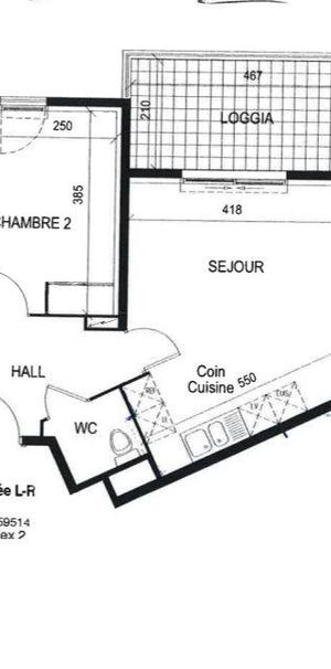 Euromédecine - T3 - 57.95 m² - Photo 2